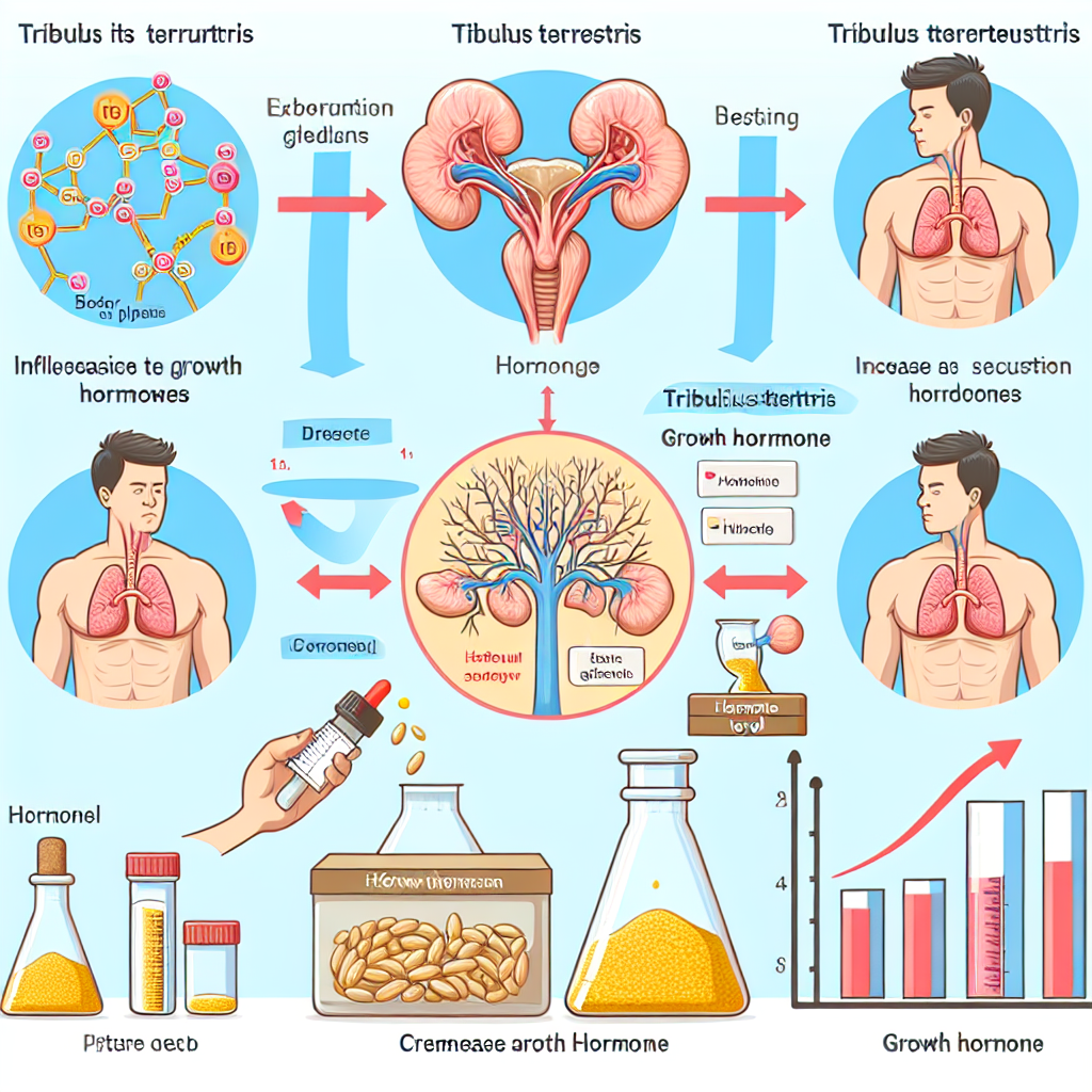 Régulation de la production d’hormone de croissance avec le Tribulus Terrestris Régulation de la production d'hormone de croissance avec le Tribulus Terrestris