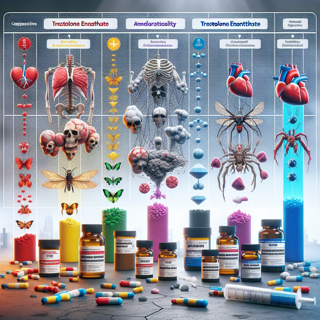 Toxicité comparative de la Trestolone Énanthate avec d’autres stéroïdes Toxicité comparative de la Trestolone Énanthate avec d'autres stéroïdes