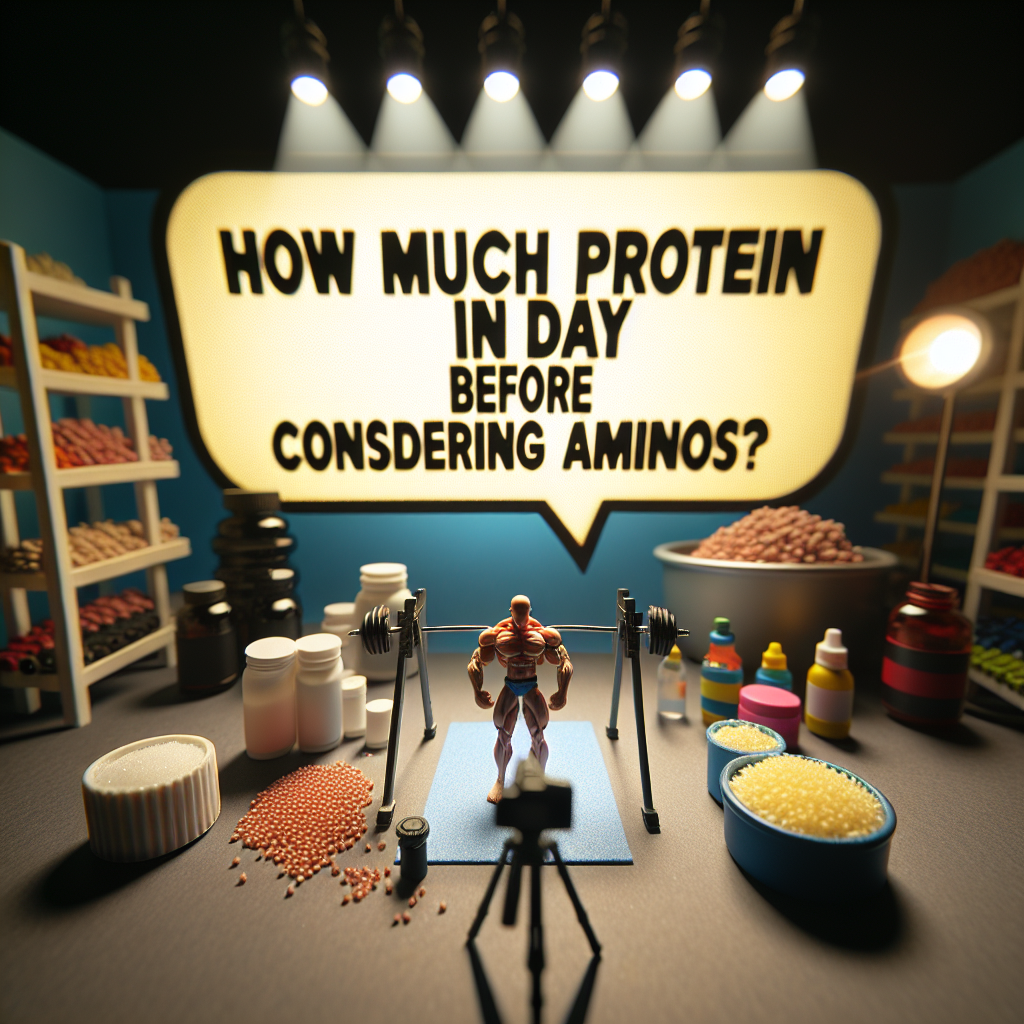 Combien de protéines par jour avant de penser aux aminos ? Combien de protéines par jour avant de penser aux aminos ?