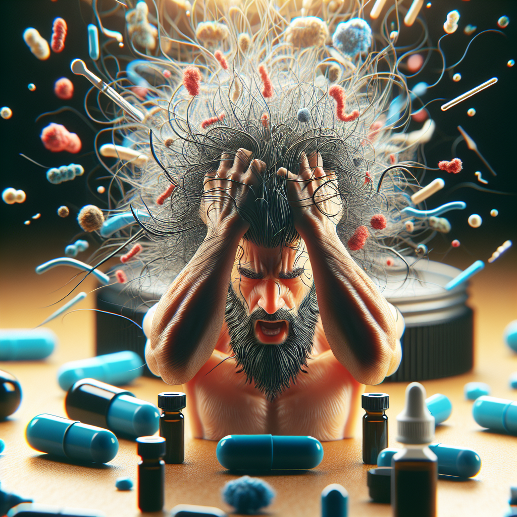 TRT et changements au niveau du cuir chevelu : séborrhée, démangeaisons, pellicules TRT et changements au niveau du cuir chevelu : séborrhée, démangeaisons, pellicules